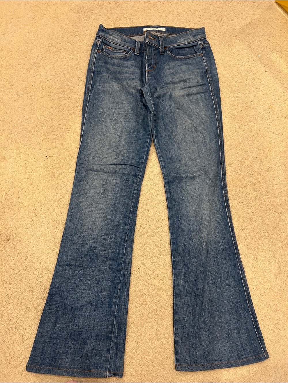 Joe's Jeans Medium Blue Flare Wide-Leg Jeans
